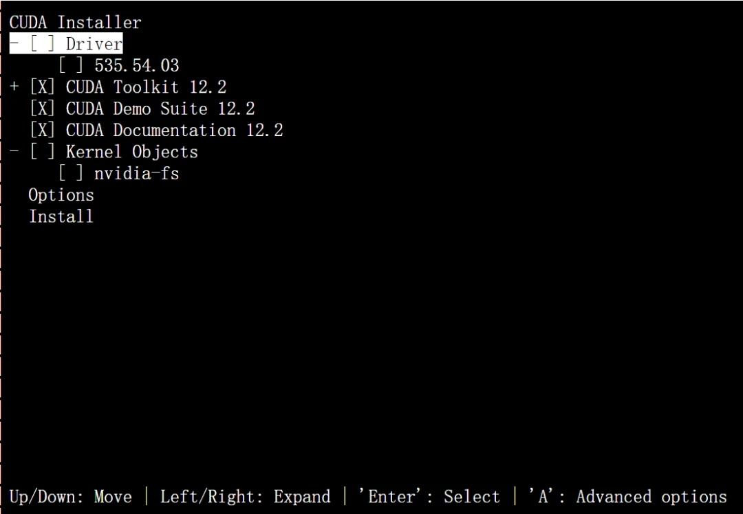 Screenshot of CUDA version confirmation in terminal